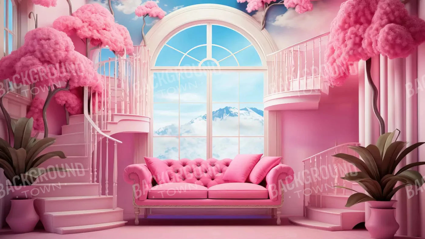 Doll House Lounge 14X8 Ultracloth ( 168 X 96 Inch ) Backdrop