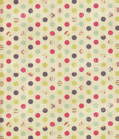 Dot The Halls 10X12 Ultracloth ( 120 X 144 Inch ) Backdrop