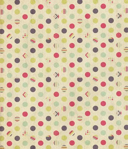 Dot The Halls 10X12 Ultracloth ( 120 X 144 Inch ) Backdrop