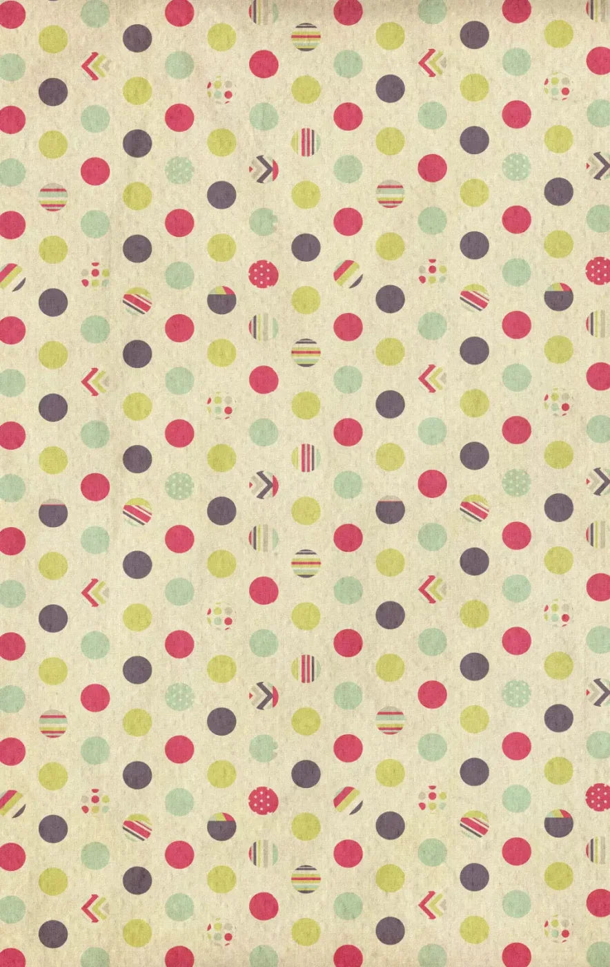Dot The Halls 10X16 Ultracloth ( 120 X 192 Inch ) Backdrop