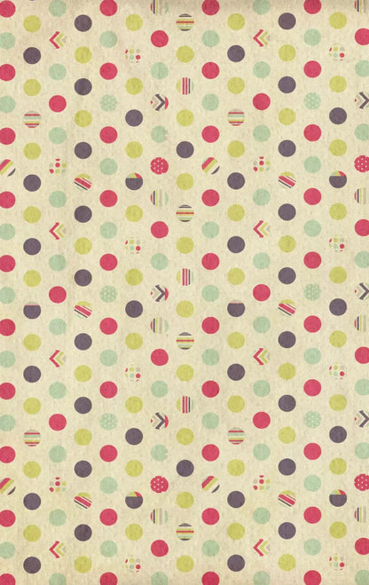Dot The Halls 10X16 Ultracloth ( 120 X 192 Inch ) Backdrop