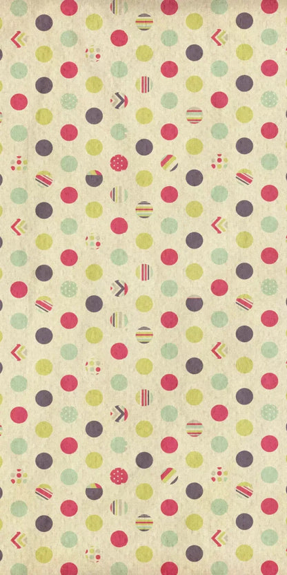 Dot The Halls 10X20 Ultracloth ( 120 X 240 Inch ) Backdrop