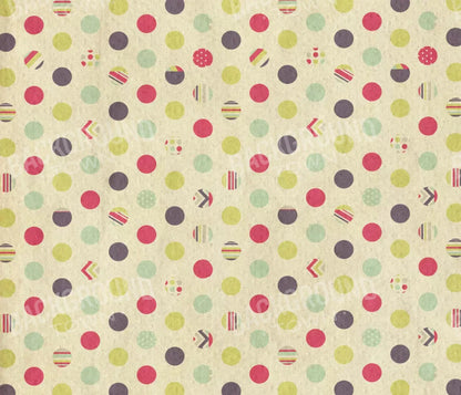 Dot The Halls 12X10 Ultracloth ( 144 X 120 Inch ) Backdrop