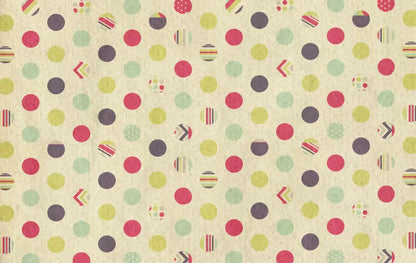 Dot The Halls 16X10 Ultracloth ( 192 X 120 Inch ) Backdrop