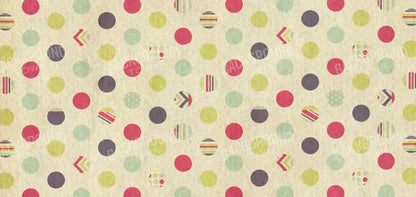 Dot The Halls 16X8 Ultracloth ( 192 X 96 Inch ) Backdrop