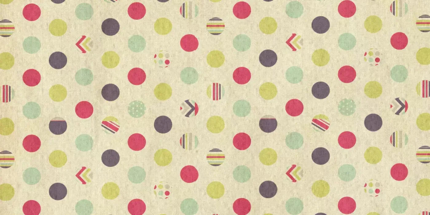 Dot The Halls 20X10 Ultracloth ( 240 X 120 Inch ) Backdrop
