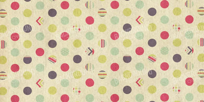 Dot The Halls 20X10 Ultracloth ( 240 X 120 Inch ) Backdrop