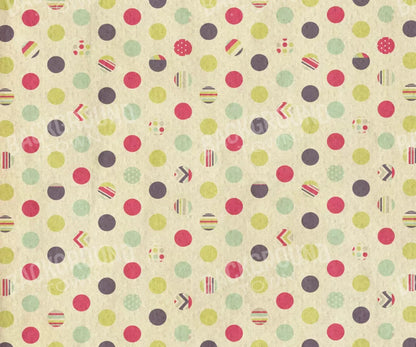 Dot The Halls 5X42 Fleece ( 60 X 50 Inch ) Backdrop