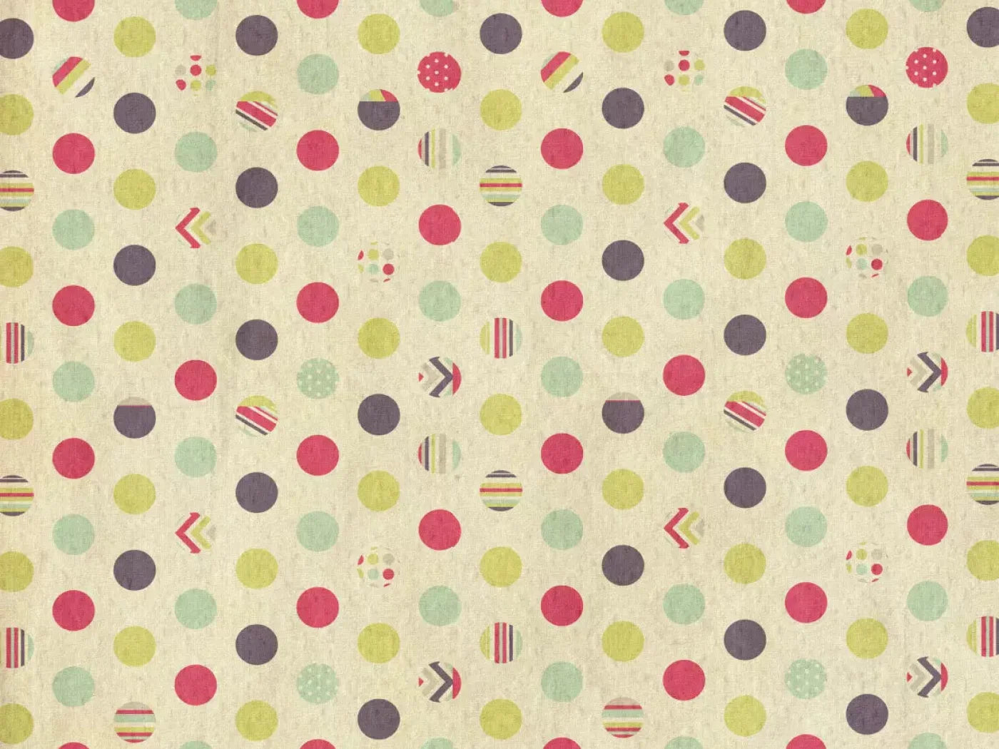 Dot The Halls 68X5 Fleece ( 80 X 60 Inch ) Backdrop