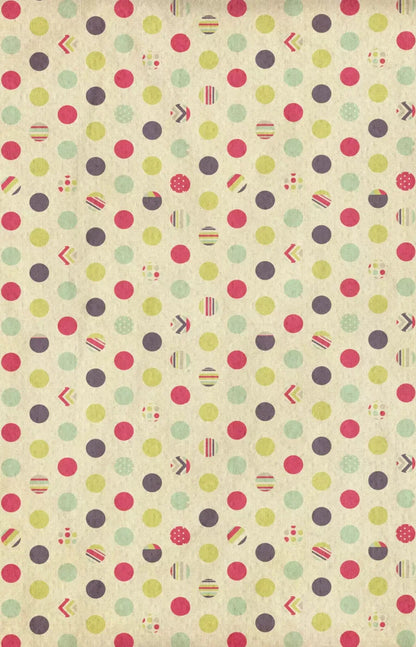 Dot The Halls 8X12 Ultracloth ( 96 X 144 Inch ) Backdrop