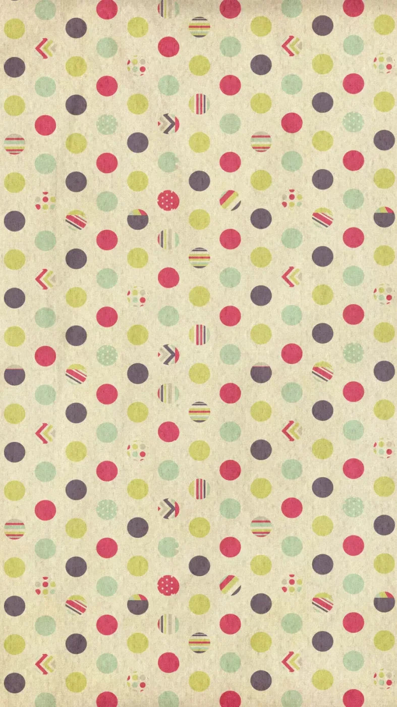 Dot The Halls 8X14 Ultracloth ( 96 X 168 Inch ) Backdrop