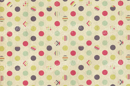 Dot The Halls 8X5 Ultracloth ( 96 X 60 Inch ) Backdrop