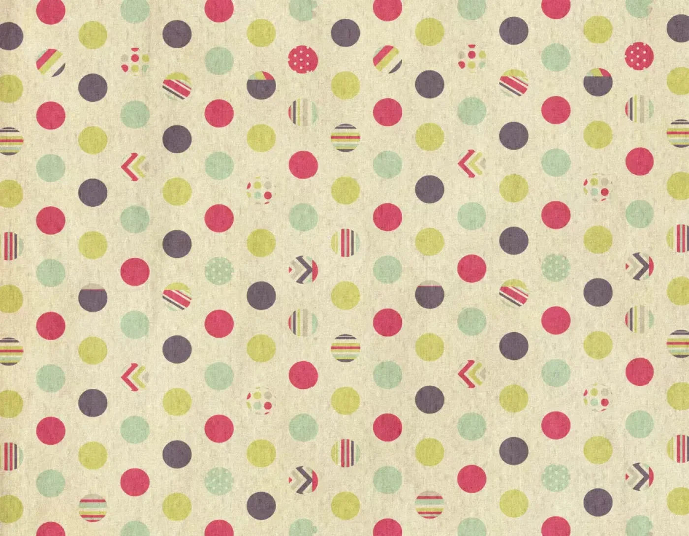 Dot The Halls 8X6 Fleece ( 96 X 72 Inch ) Backdrop