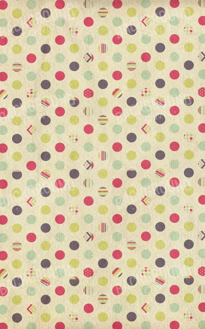 Dot The Halls 9X14 Ultracloth ( 108 X 168 Inch ) Backdrop