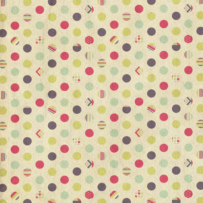 Dot The Halls 5X5 Rubbermat Floor ( 60 X Inch ) Backdrop
