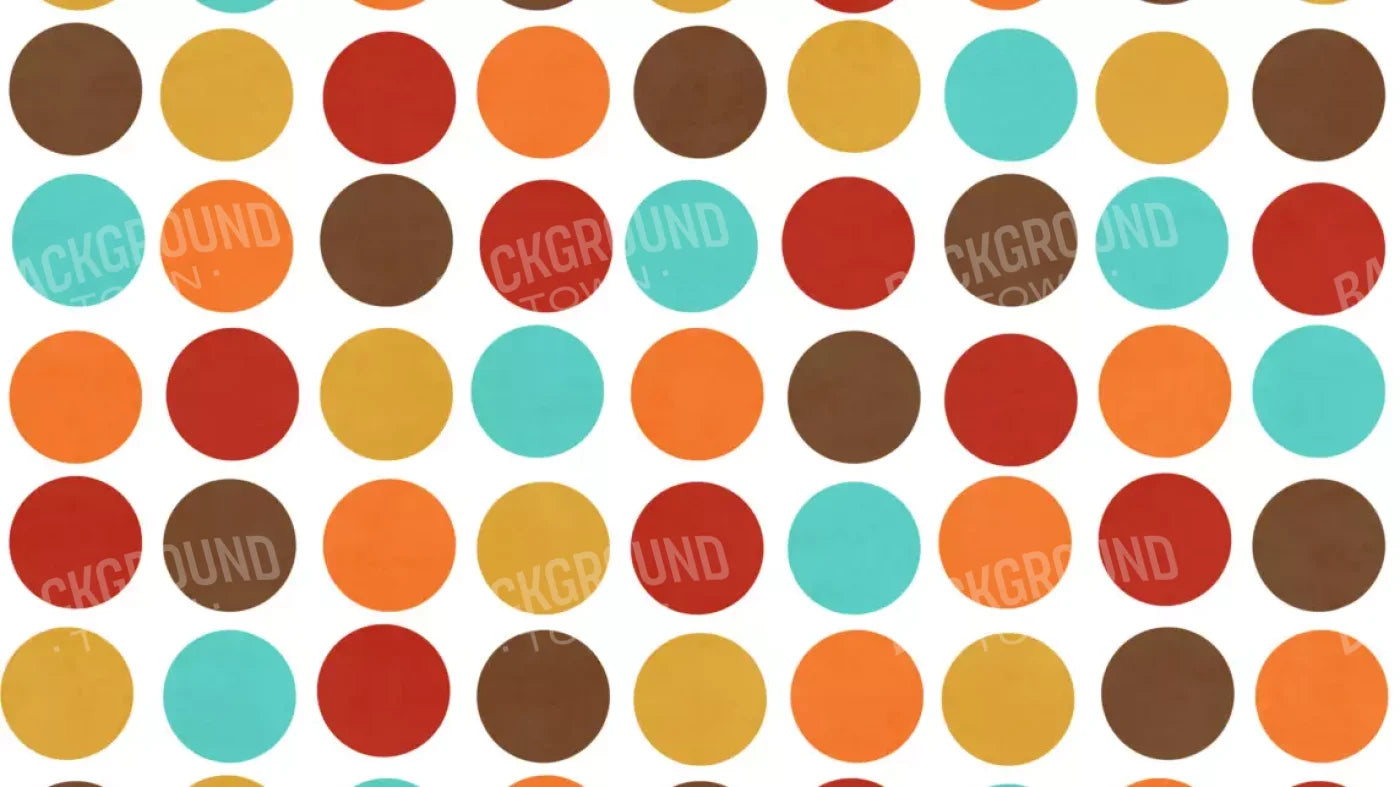 Dotted Autumn 14X8 Ultracloth ( 168 X 96 Inch ) Backdrop