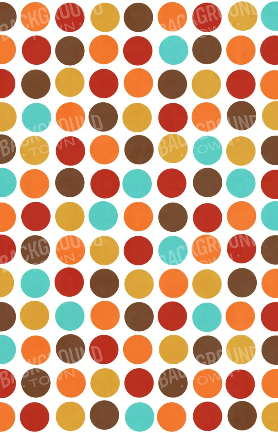 Dotted Autumn 8X12 Ultracloth ( 96 X 144 Inch ) Backdrop