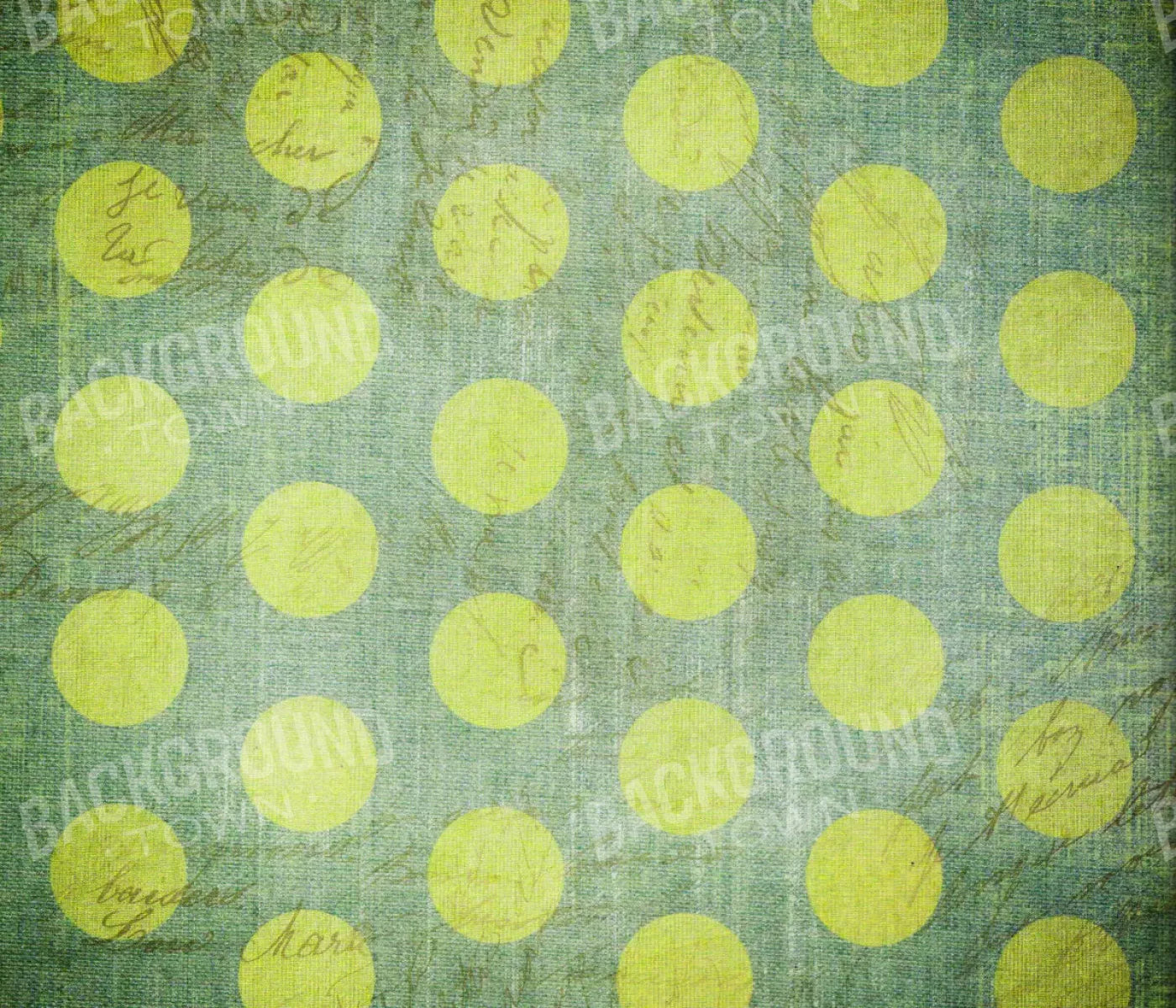 Dotty Lime 12X10 Ultracloth ( 144 X 120 Inch ) Backdrop