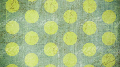 Dotty Lime 14X8 Ultracloth ( 168 X 96 Inch ) Backdrop