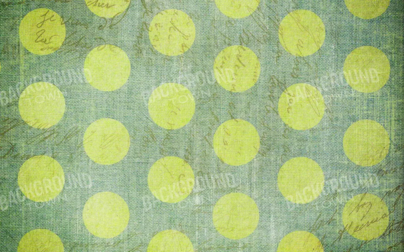 Dotty Lime 14X9 Ultracloth ( 168 X 108 Inch ) Backdrop