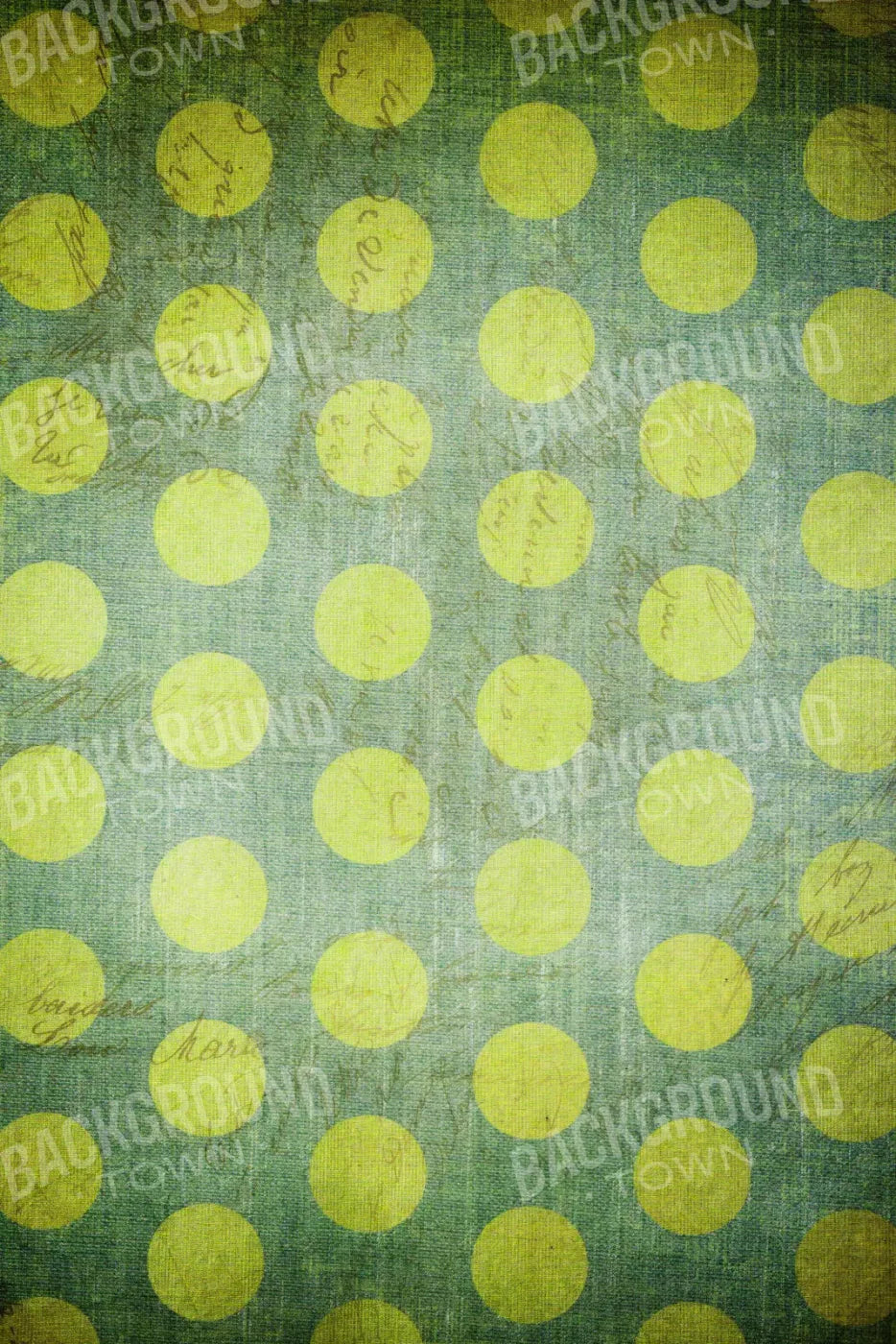 Dotty Lime 5X8 Ultracloth ( 60 X 96 Inch ) Backdrop