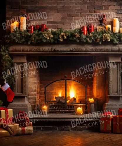 Down Through The Chimney I 10’X12’ Ultracloth (120 X 144 Inch) Backdrop