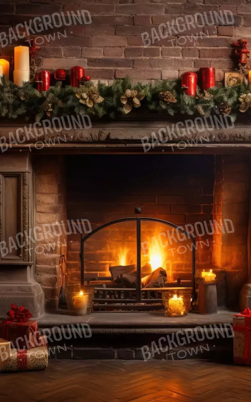 Down Through The Chimney I 10’X16’ Ultracloth (120 X 192 Inch) Backdrop