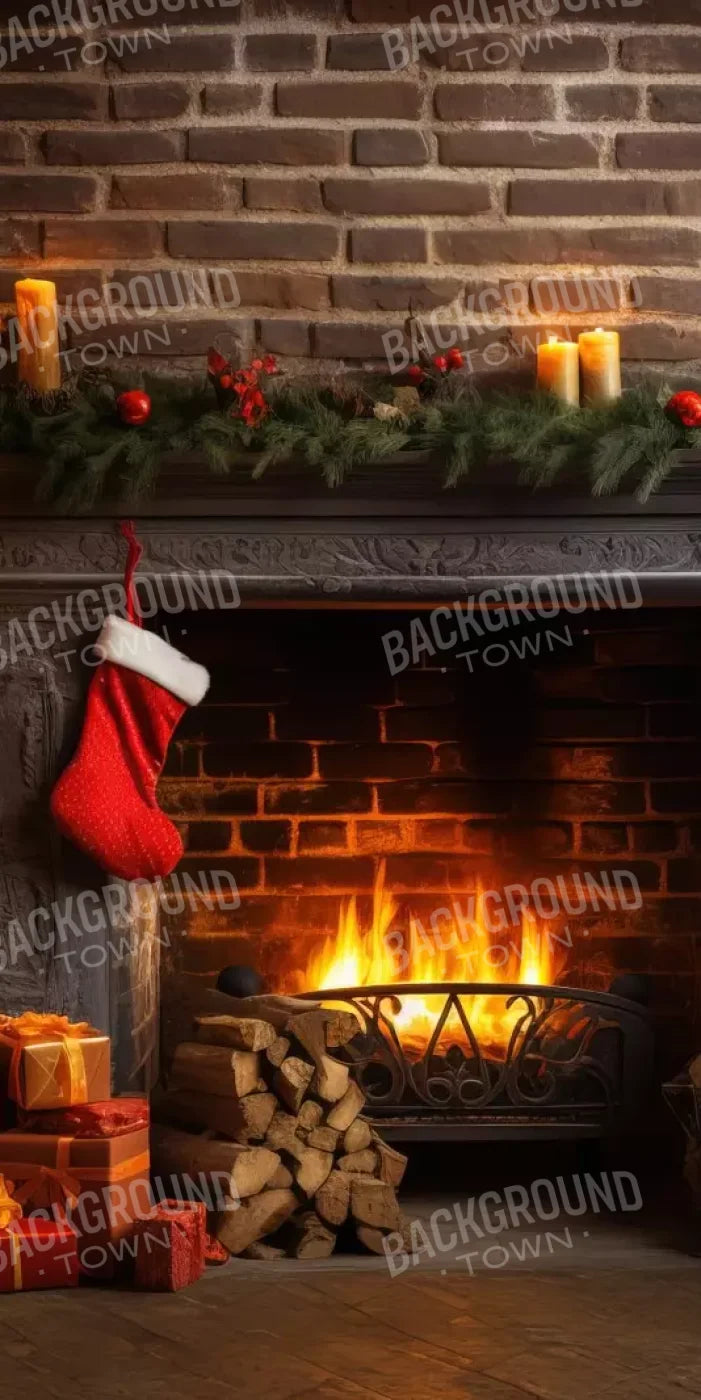 Down Through The Chimney Ii 10’X20’ Ultracloth (120 X 240 Inch) Backdrop