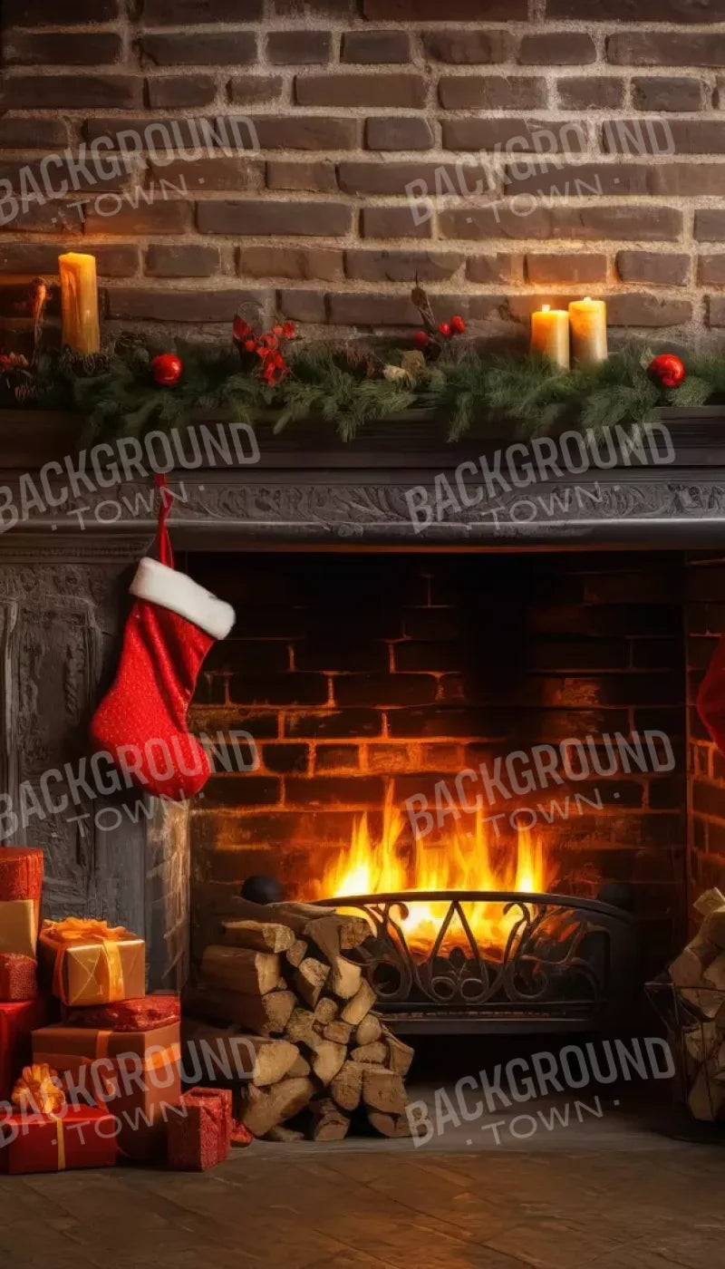 Down Through The Chimney Ii 8’X14’ Ultracloth (96 X 168 Inch) Backdrop