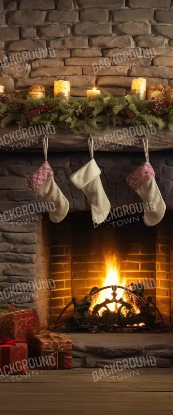 Down Through The Chimney Iii 5’X12’ Ultracloth For Westcott X-Drop (60 X 144 Inch) Backdrop