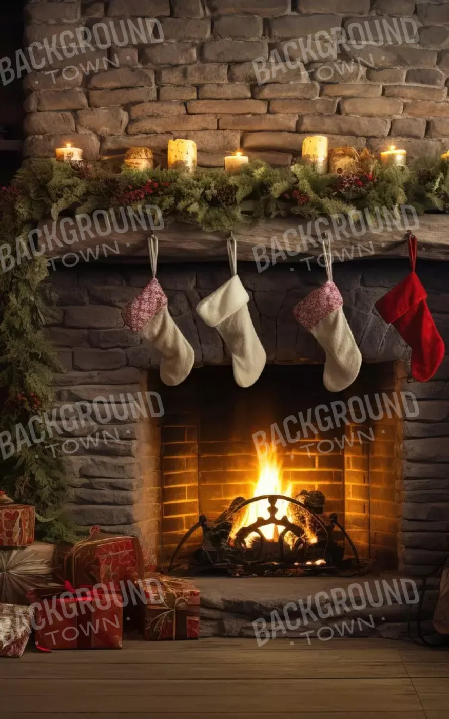 Down Through The Chimney Iii 5’X8’ Ultracloth (60 X 96 Inch) Backdrop