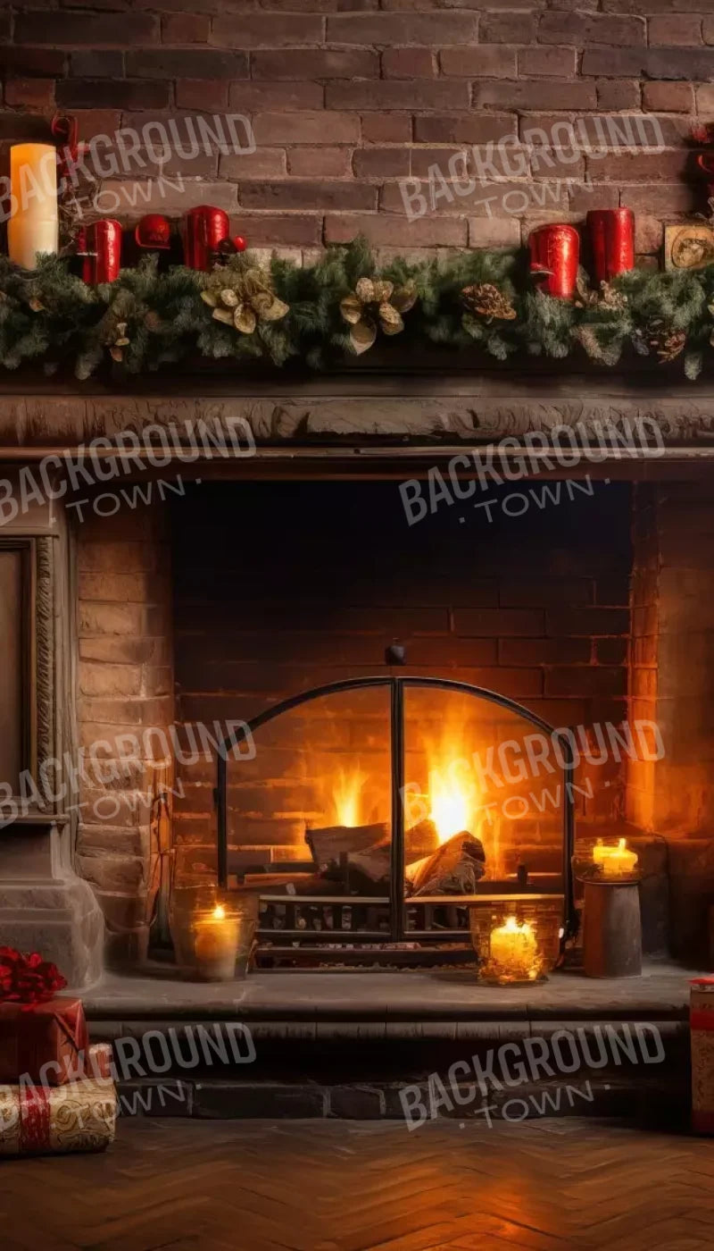 Down Through The Chimney I 8’X14’ Ultracloth (96 X 168 Inch) Backdrop