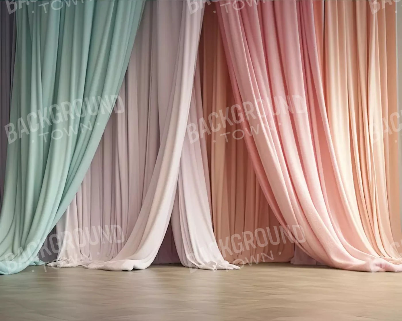 Draping Color 10X8 Fleece ( 120 X 96 Inch ) Backdrop
