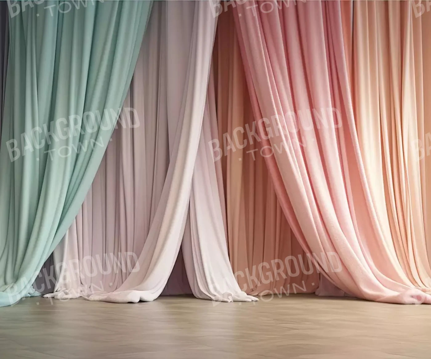 Draping Color 12X10 Ultracloth ( 144 X 120 Inch ) Backdrop