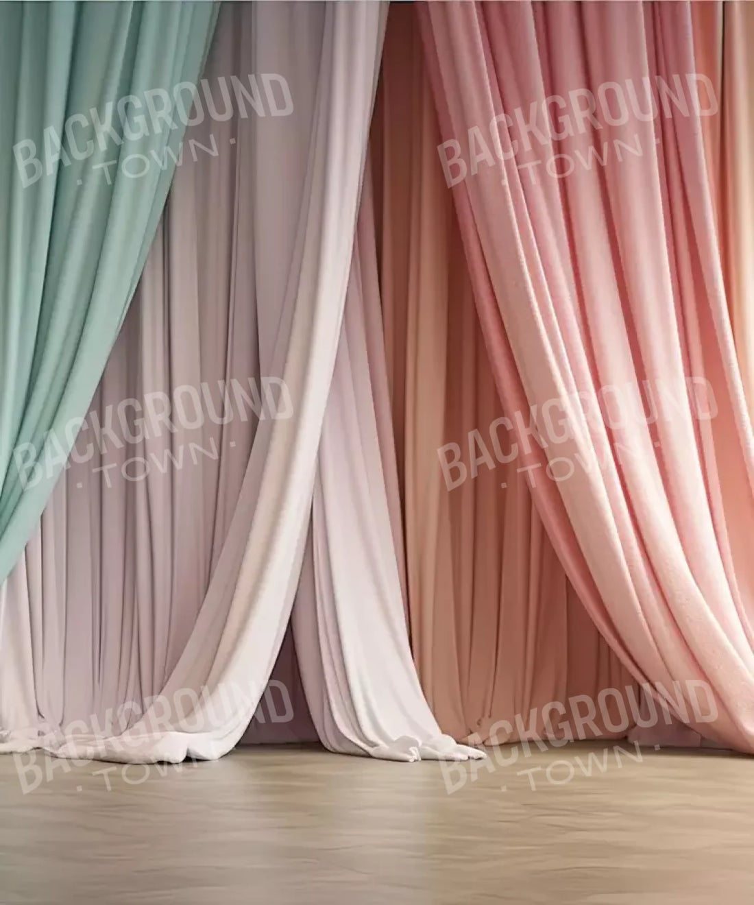 Multi-Color Spring Backdrop for Photography