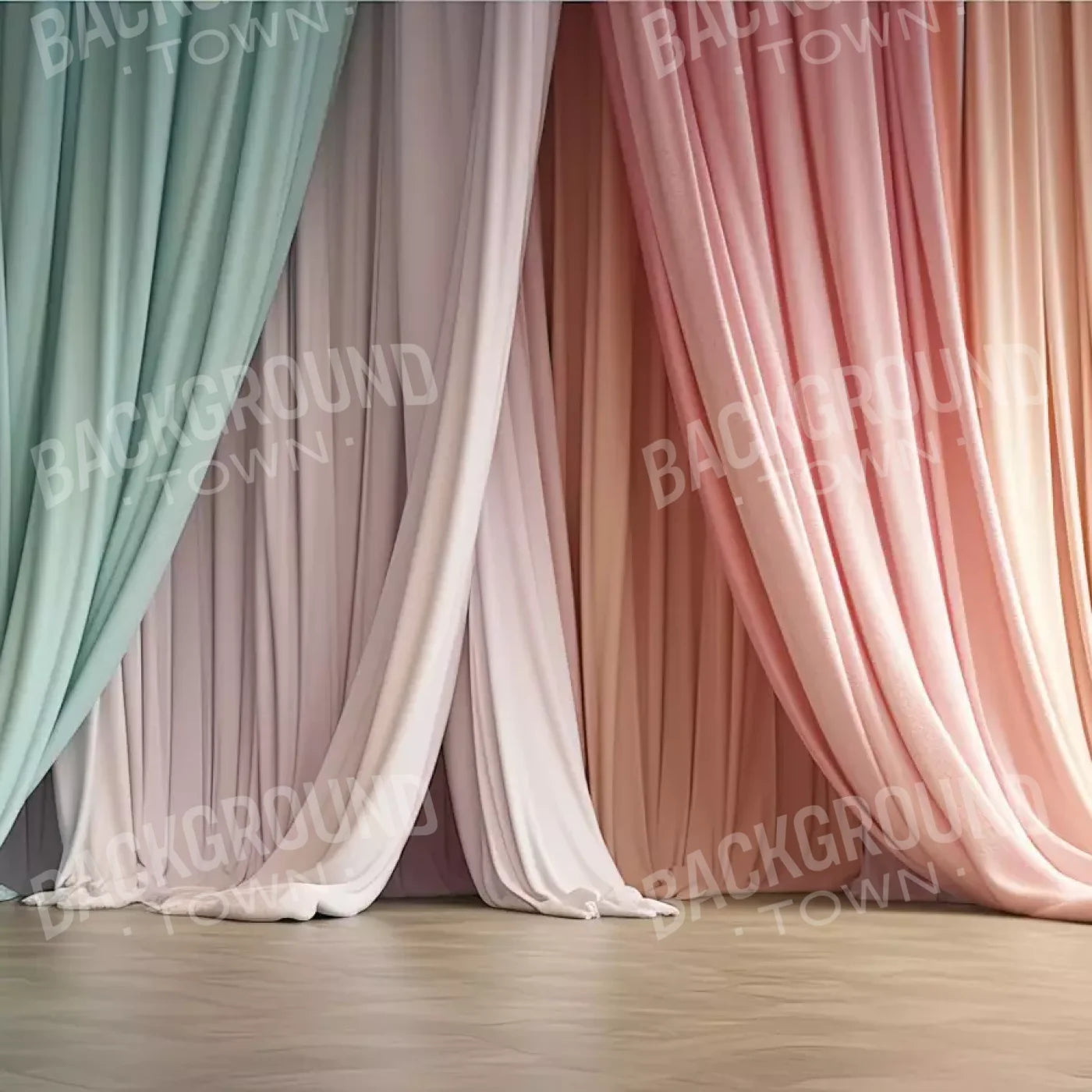 Draping Color 8X8 Fleece ( 96 X Inch ) Backdrop