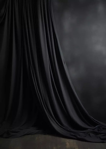 Draping Grey 5X7 Ultracloth ( 60 X 84 Inch ) Backdrop