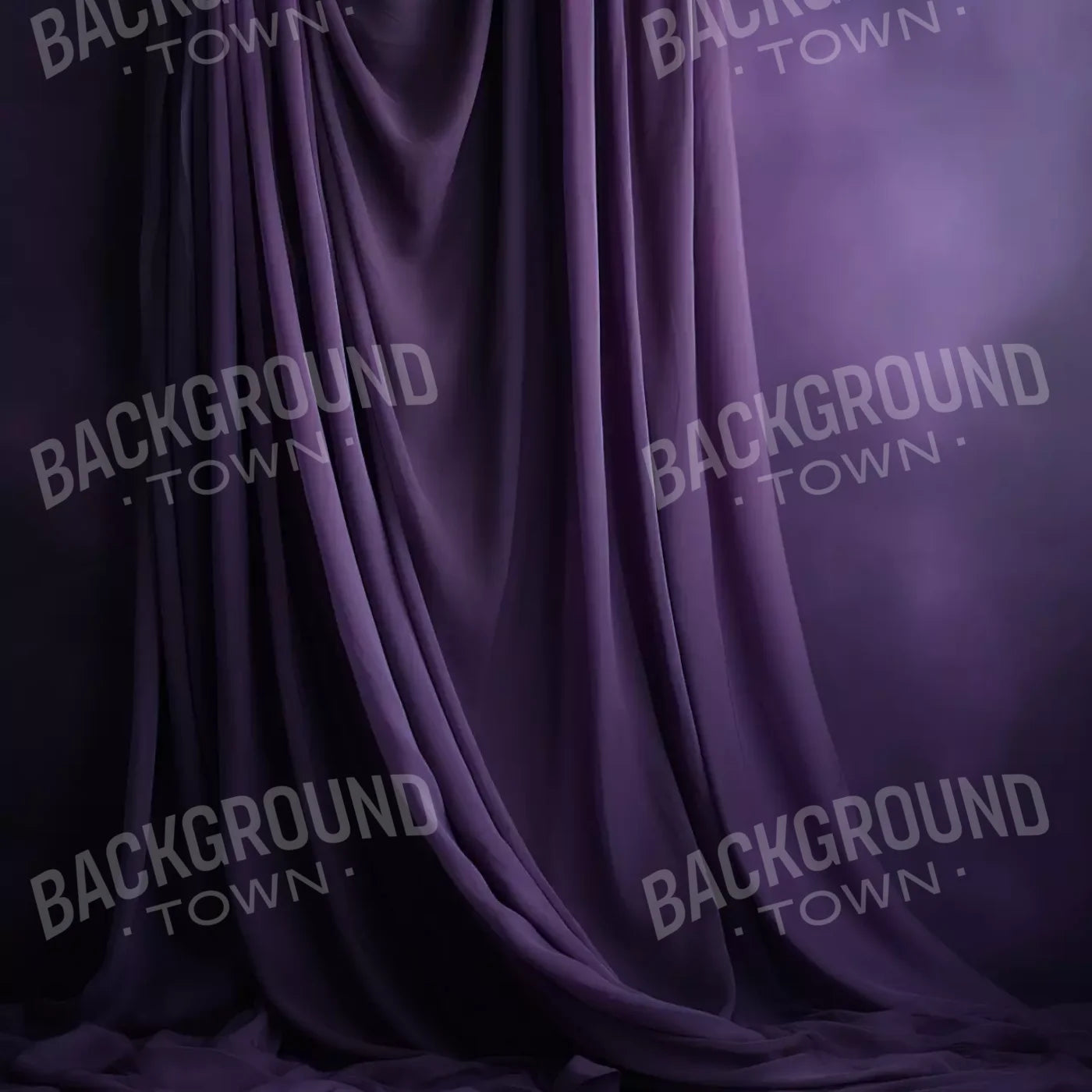 Draping Purple 10X10 Ultracloth ( 120 X Inch ) Backdrop
