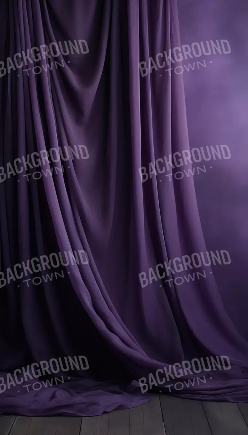 Draping Purple 8X14 Ultracloth ( 96 X 168 Inch ) Backdrop