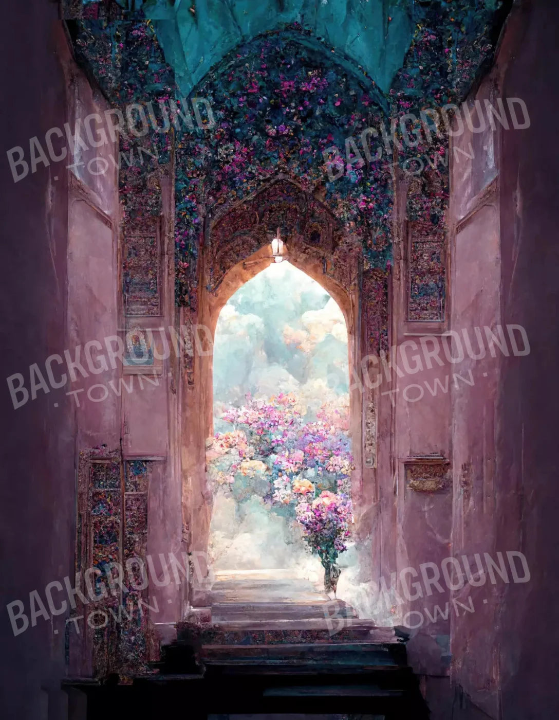 Dreamers Archway Ii 6X8 Fleece ( 72 X 96 Inch ) Backdrop