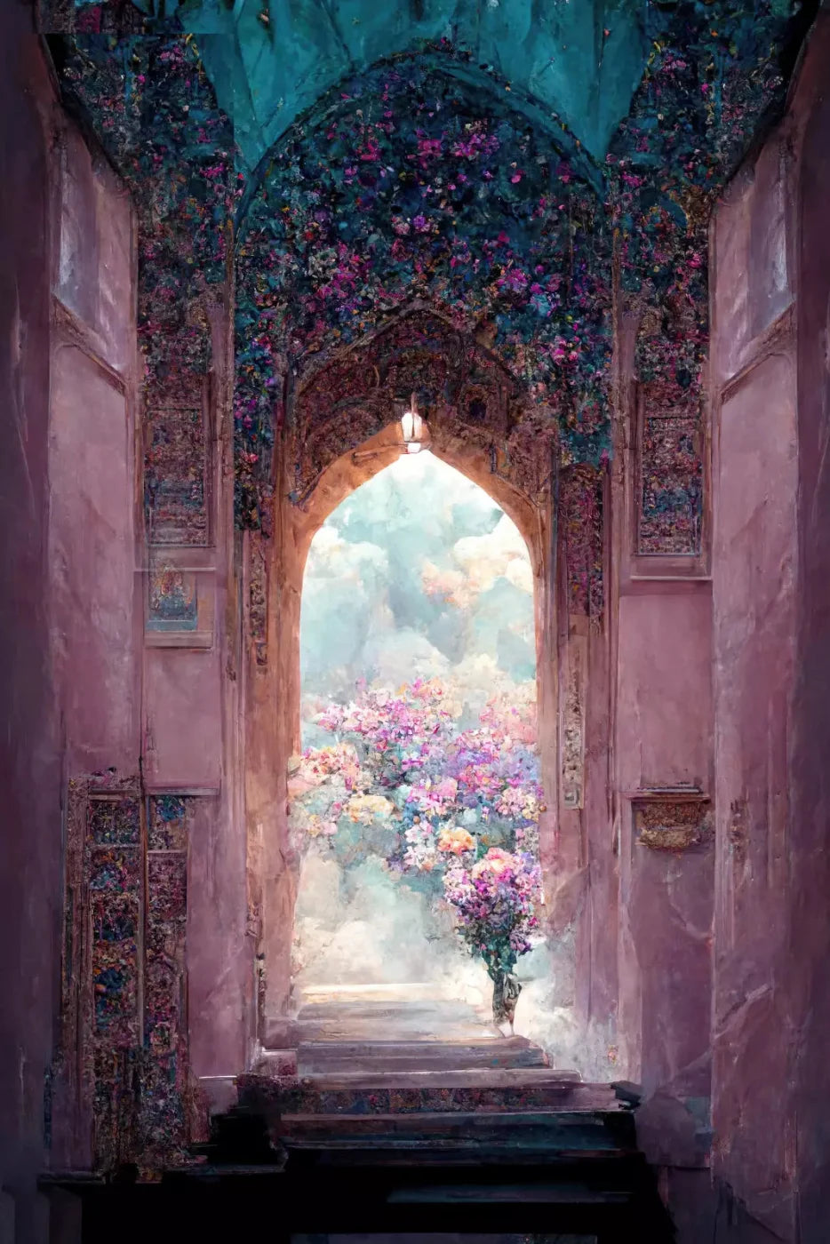 Dreamers Archway Ii Backdrop