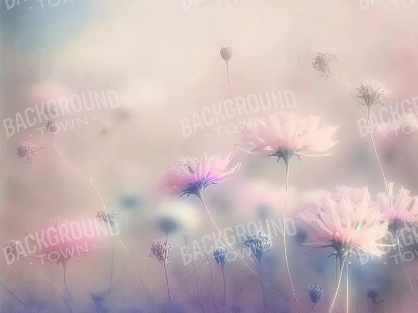 Dreamy Fields I 7X5 Ultracloth ( 84 X 60 Inch ) Backdrop