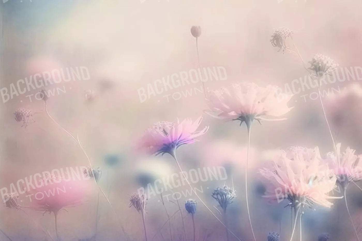 Dreamy Fields I 8X5 Ultracloth ( 96 X 60 Inch ) Backdrop