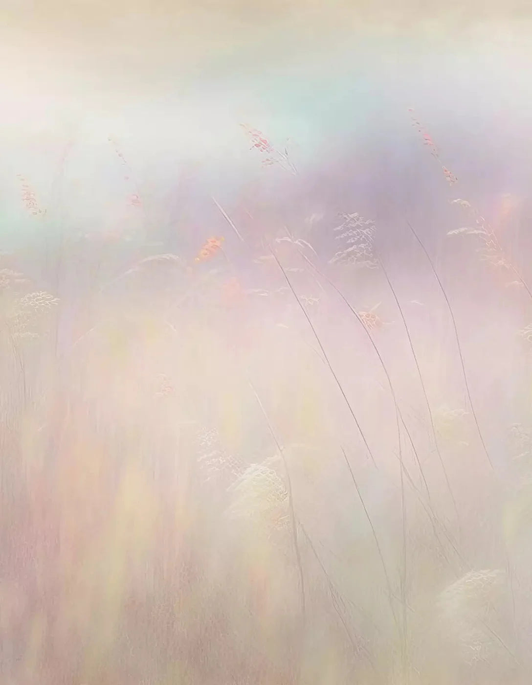 Dreamy Fields Ii 6X8 Fleece ( 72 X 96 Inch ) Backdrop