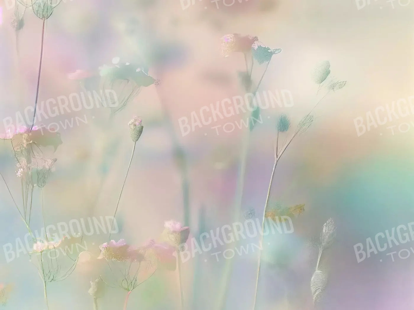Dreamy Fields Iii 68X5 Fleece ( 80 X 60 Inch ) Backdrop