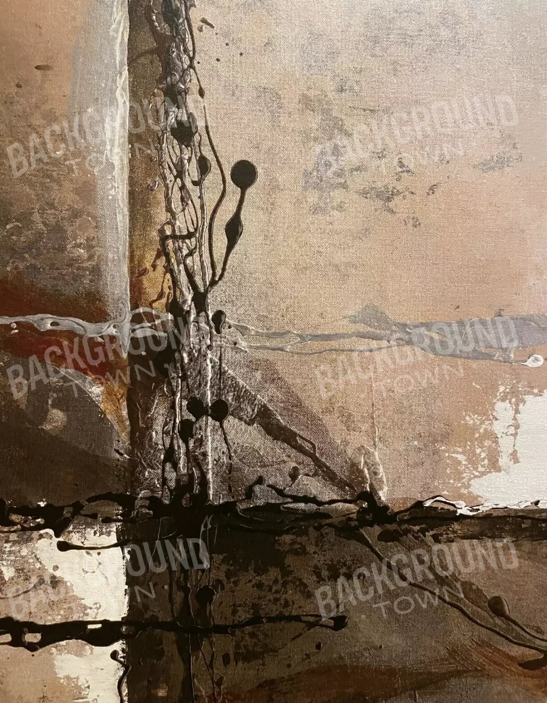 Drip N Grunge 2 6X8 Fleece ( 72 X 96 Inch ) Backdrop