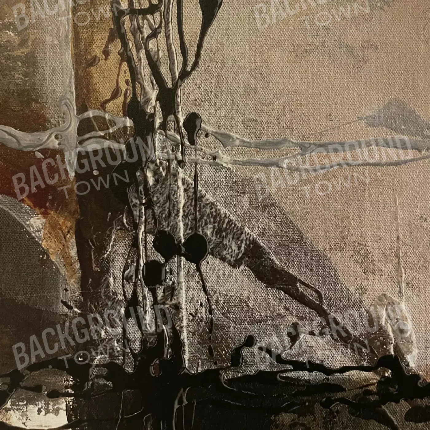 Drip N Grunge 3 8X8 Fleece ( 96 X Inch ) Backdrop