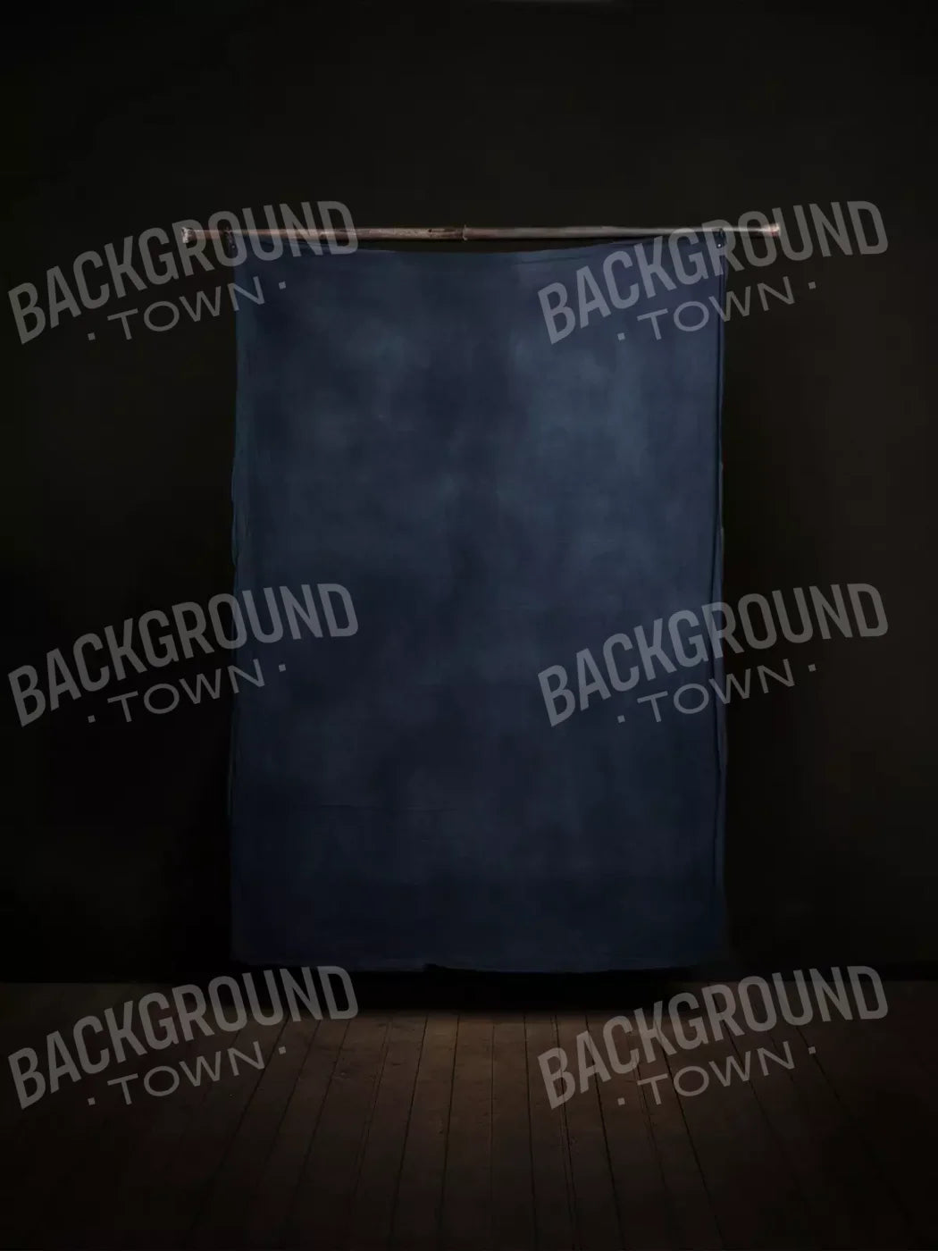 Drop In A Blue 5X68 Fleece ( 60 X 80 Inch ) Backdrop