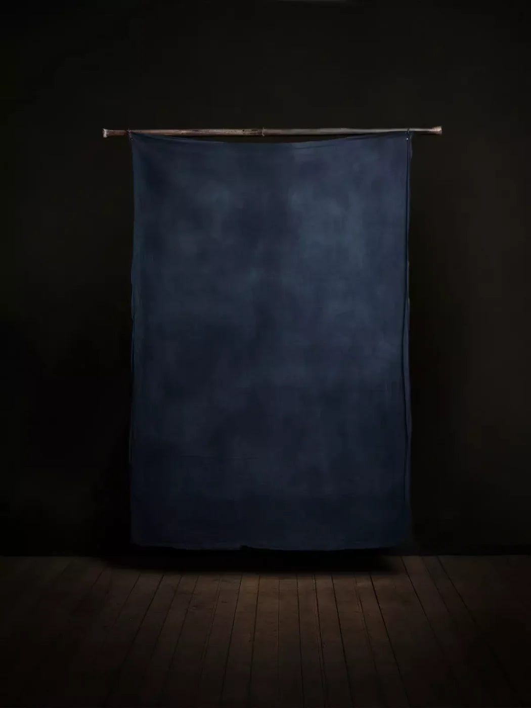 Drop In A Blue 5X68 Fleece ( 60 X 80 Inch ) Backdrop