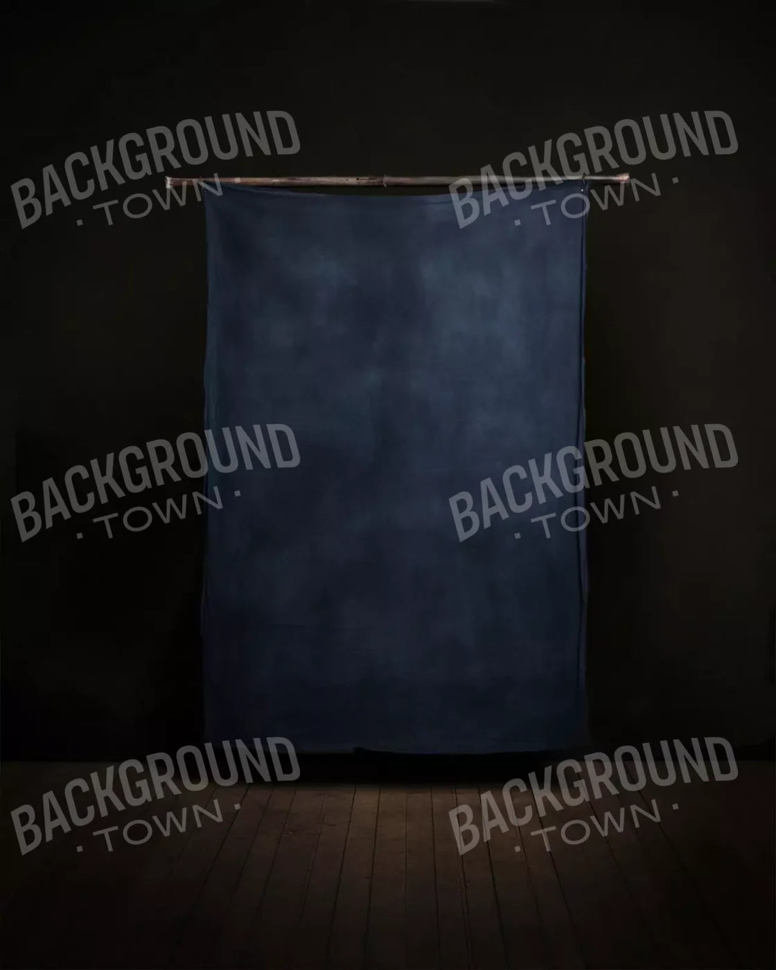 Drop In A Blue 8X10 Fleece ( 96 X 120 Inch ) Backdrop